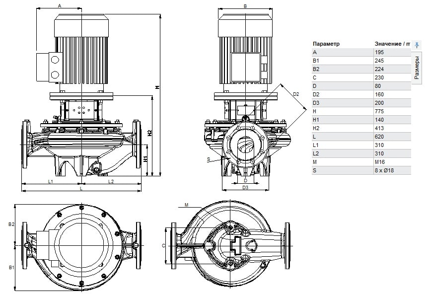 DAB CM-G 80-2410/A/BAQE/5,5 - IE3