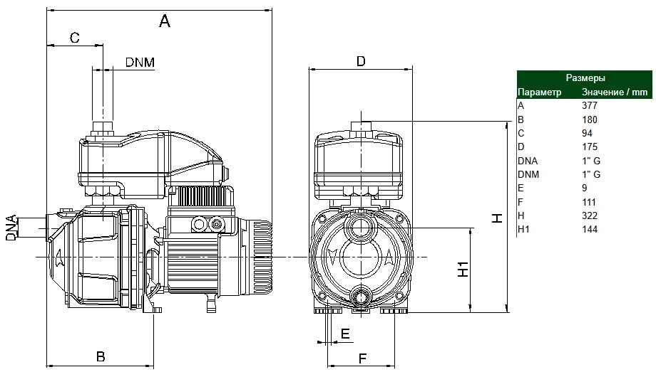 DAB ACTIVE E 30/50 M