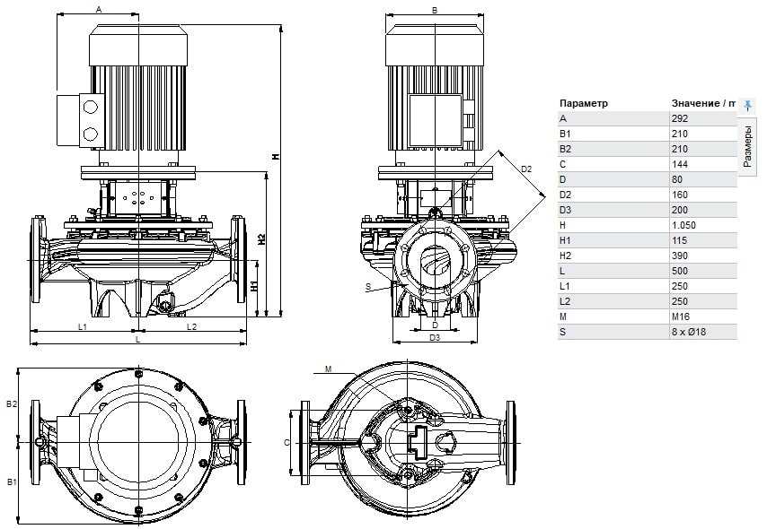 DAB CP-G 80-6850/A/BAQE/30 - IE3