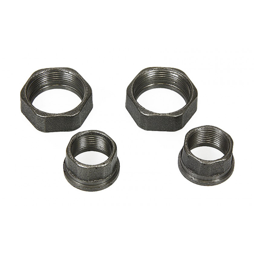 Комплект чугунных гаек 1 1/2" х 1" F