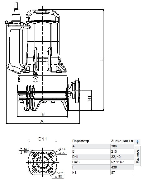 DAB GRINDER FX 15.22 TNA